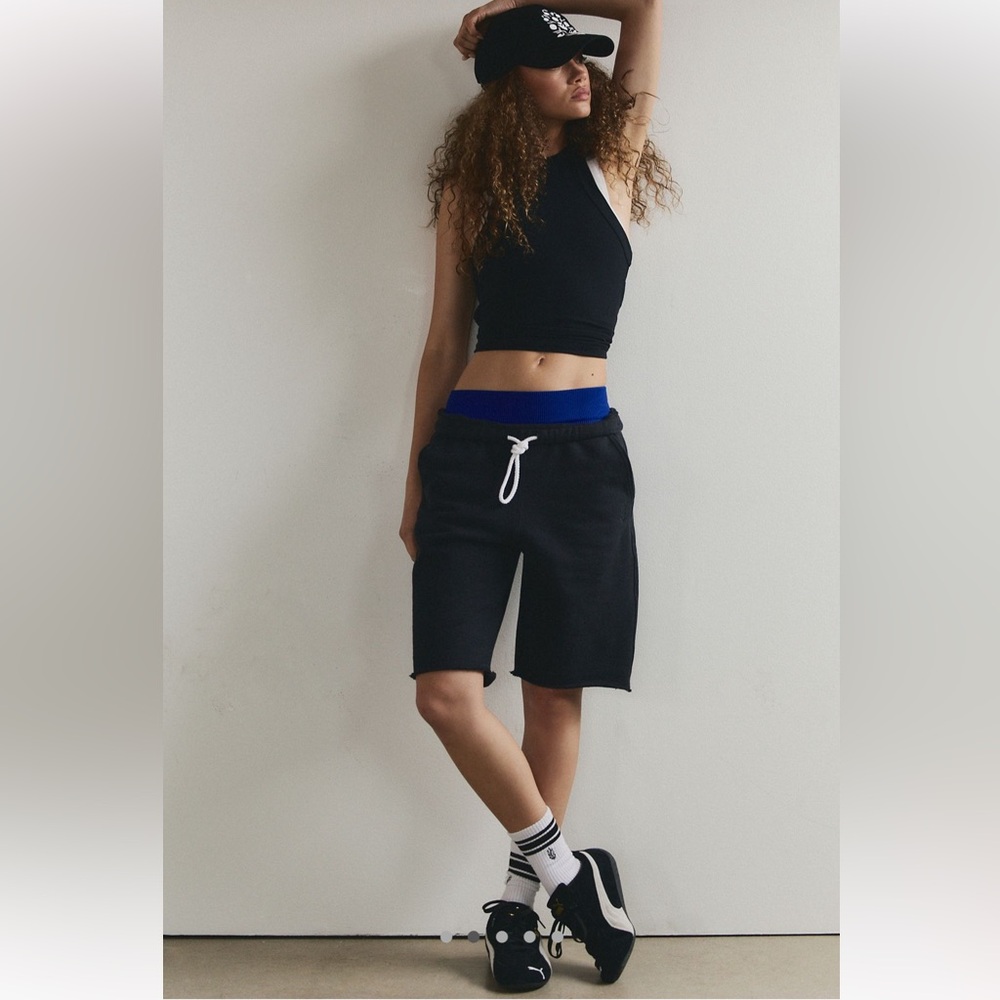 Free People For the Win Long Shorts